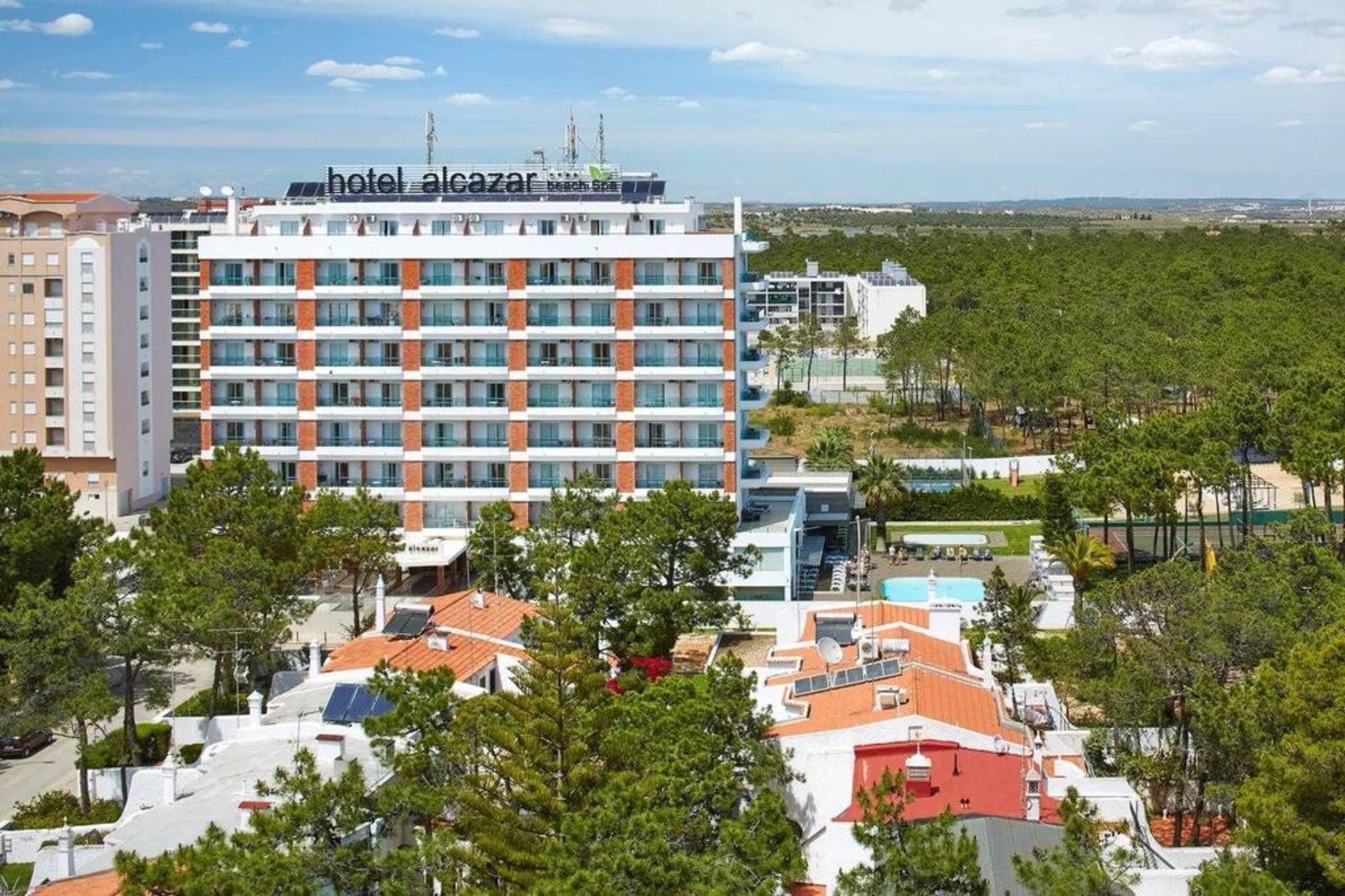 Alcazar Hotel & Spa Monte Gordo Exterior foto